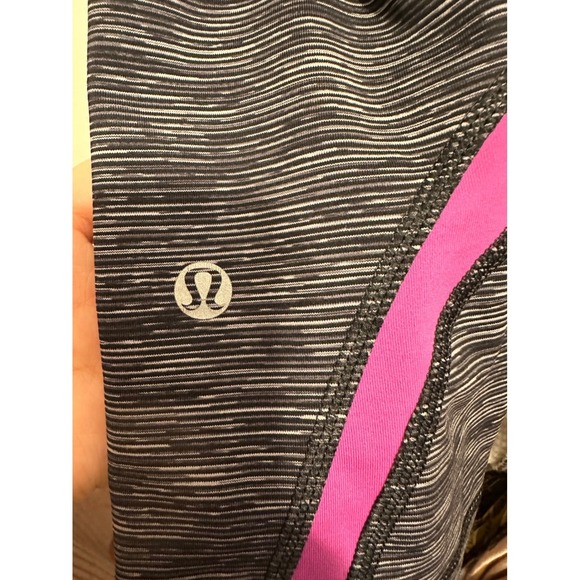 Lululemon Run Inspire Crop II leggings Size 6 - Picture 6 of 7